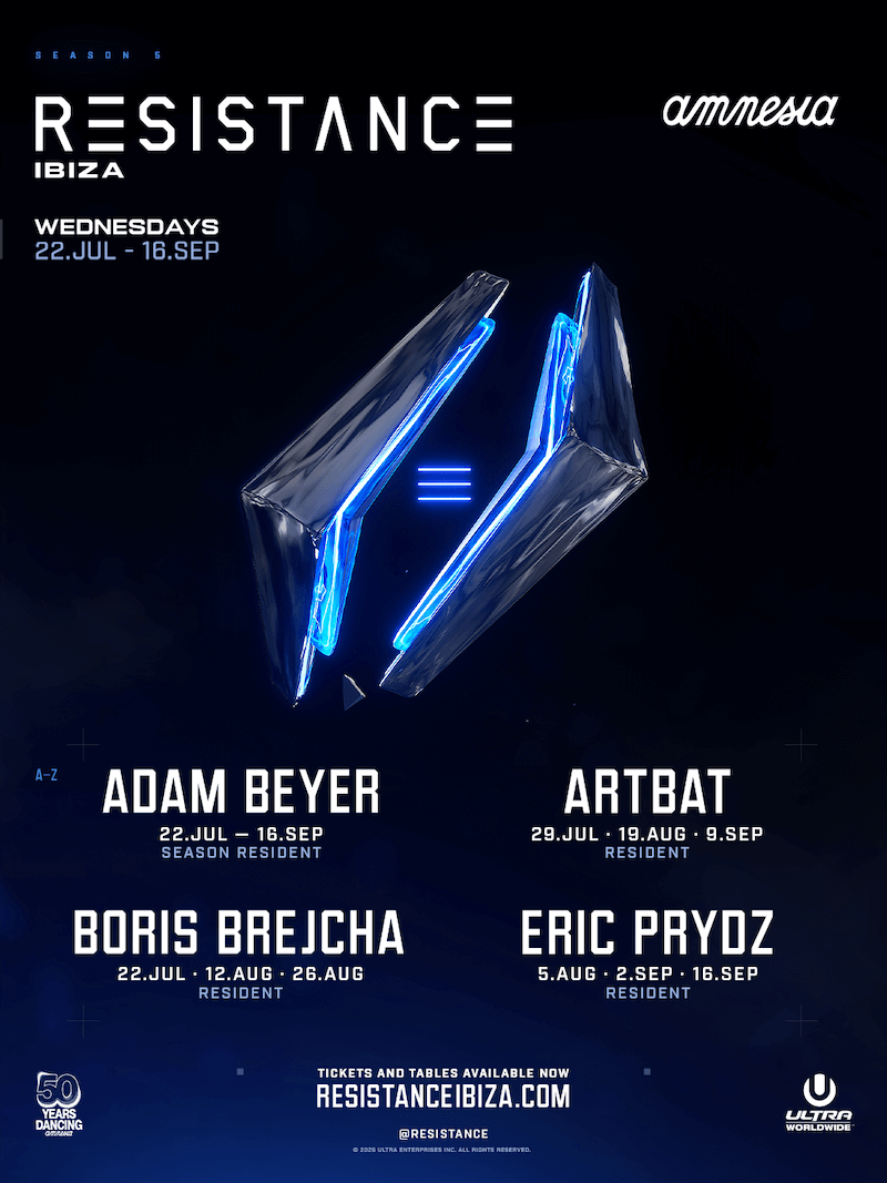 RESISTANCE Ibiza Season 5 — Amnesia